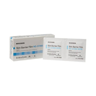McKesson No-Sting Skin Barrier Wipe – Sterile, Alcohol-Free Protection