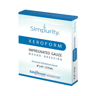 Xeroform Petrolatum Impregnated Dressing by Simpurity™