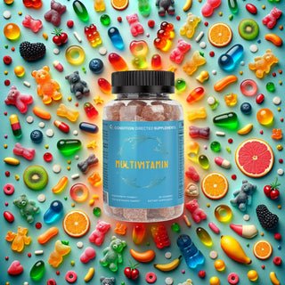 Ditch the Dulls, Pop the Playful: Adult Multivitamins Gone Gummy with Condition Directed Supplements!