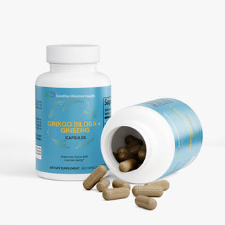 Ginkgo Biloba + Ginseng – Cognitive & Vitality Support
