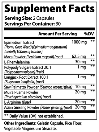 Horny Goat Weed Blend – Vitality & Stamina Support