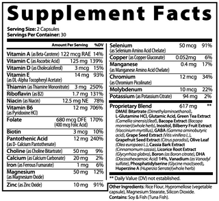 Brain & Focus Nootropic Formula