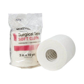 Cloth Perforated Medical Tape by McKesson, White